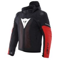 Dainese SUPER SPRINT AIR TEX letní textilní bunda černá/bílá/červená vel.52